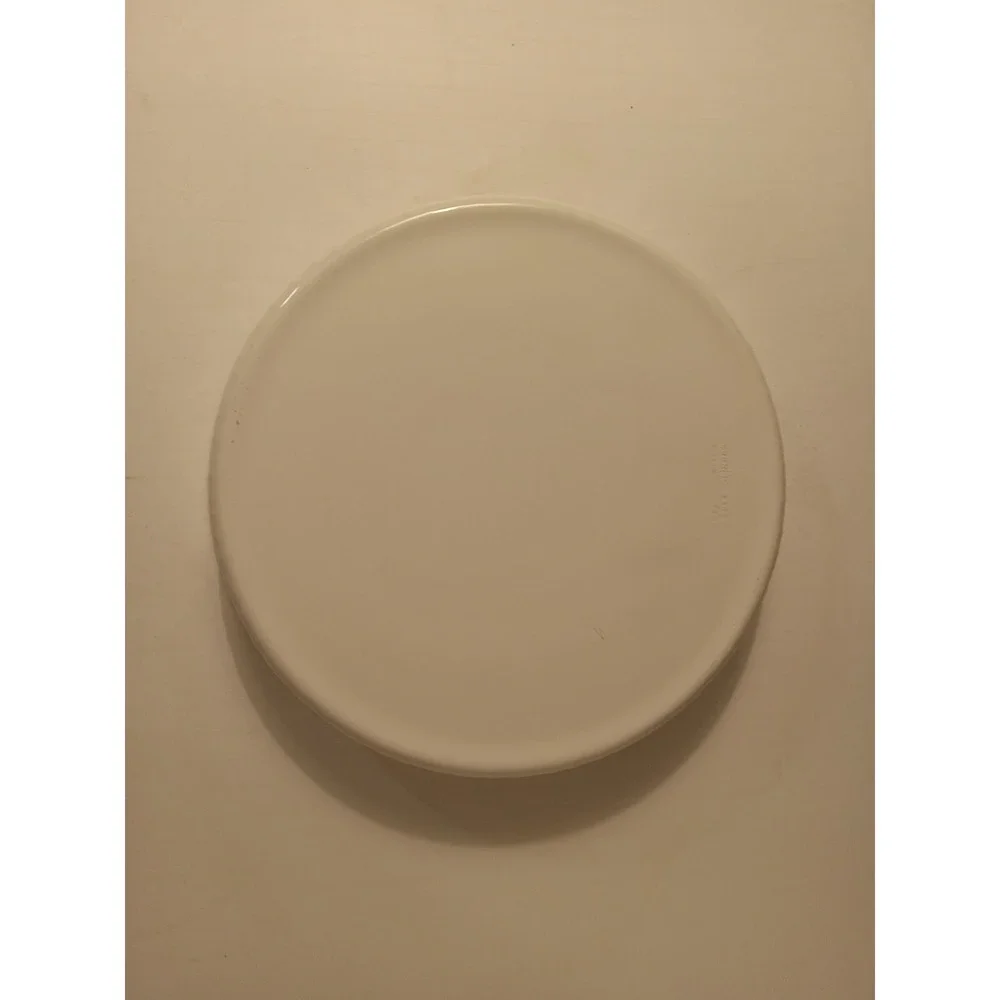 Corning Ware French White  Pyroceram Glass Quiche Dish F-3-B  9 1/2